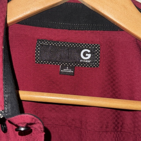 G by Guess Mens Button Down - Picture 2 of 4